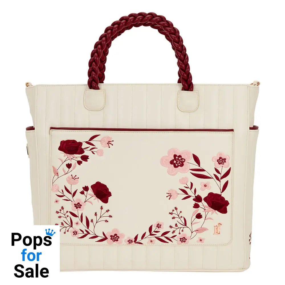 Loungefly Crossbody Bag Figural Cream & Red Floral Bags