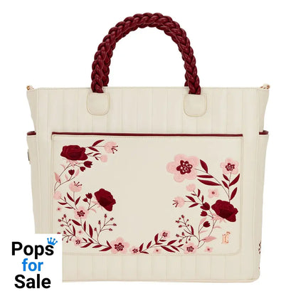 Loungefly Crossbody Bag Figural Cream & Red Floral