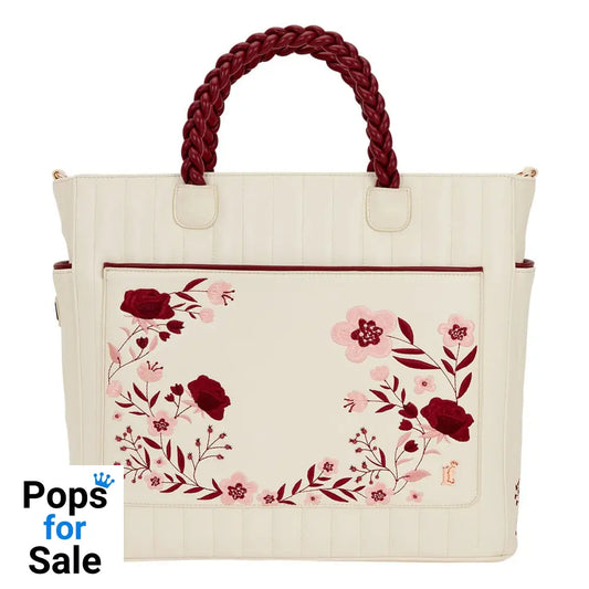 Loungefly Crossbody Bag Figural Cream & Red Floral
