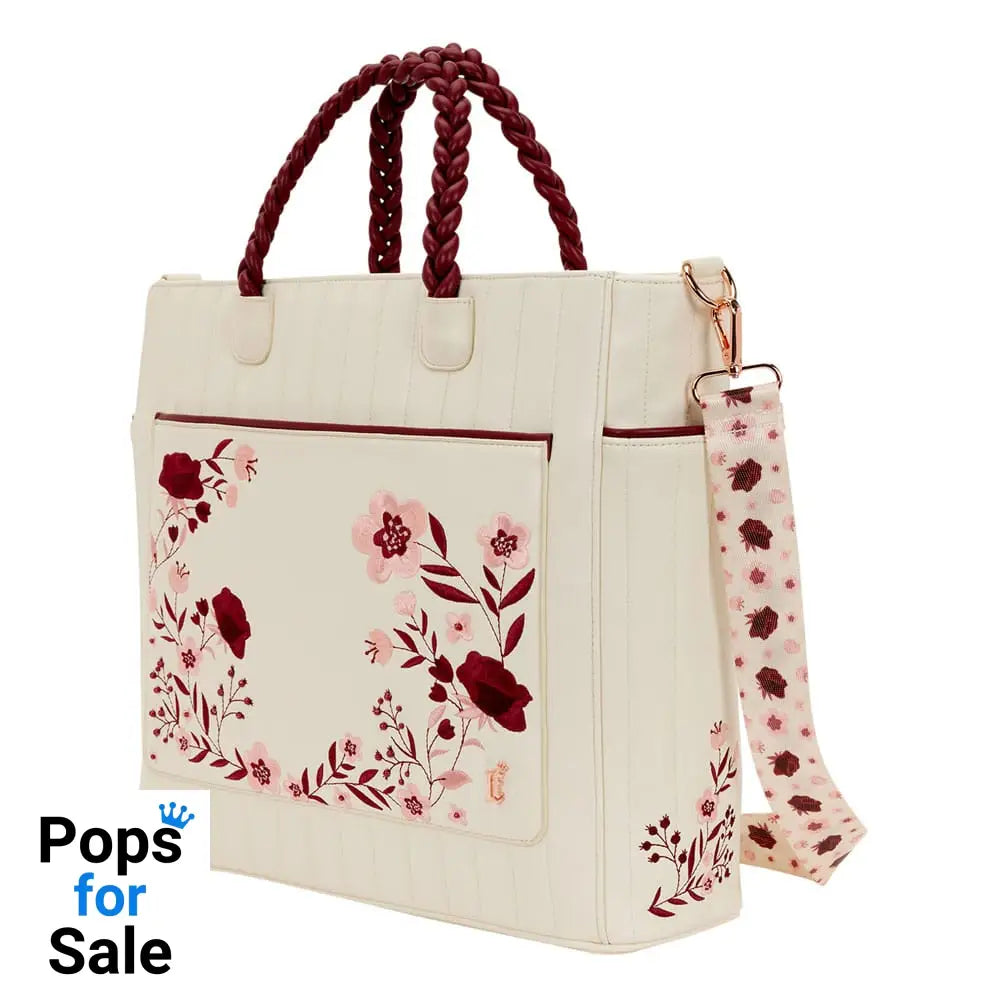 Loungefly Crossbody Bag Figural Cream & Red Floral