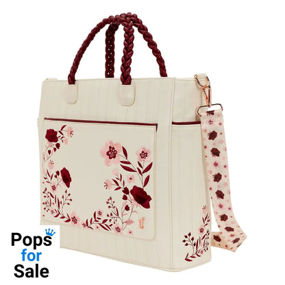 Loungefly Crossbody Bag Figural Cream & Red Floral