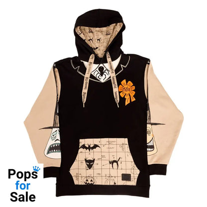 Loungefly The Nightmare Before Christmas Mayor Cosplay Glow Unisex Hoodie - Size S