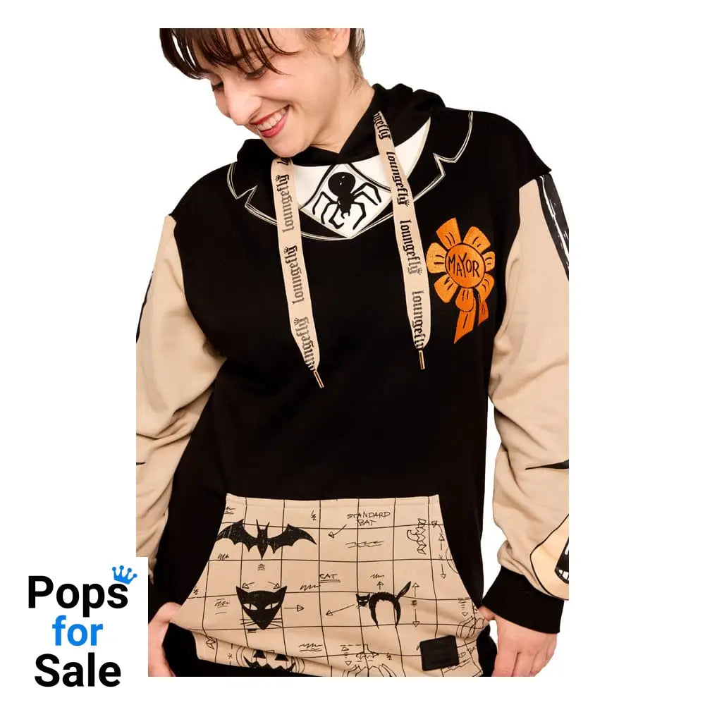 Loungefly The Nightmare Before Christmas Mayor Cosplay Glow Unisex Hoodie - Size S