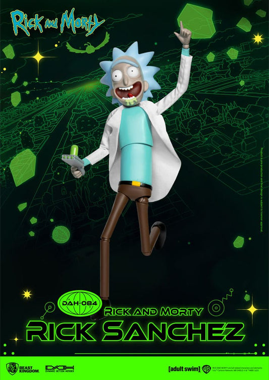 Rick and Morty Dynamic 8ction Heroes Action Figure 1/9 Rick Sanchez 23 cm - [NEW]