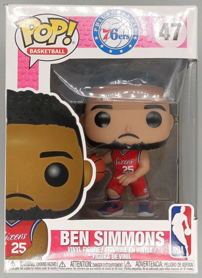 #47 Ben Simmons - NBA Philadelphia 76ers - Box Damaged Funko POP