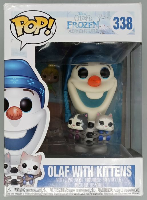 #338 Olaf with Kittens - Disney Frozen - Box Damaged Funko POP