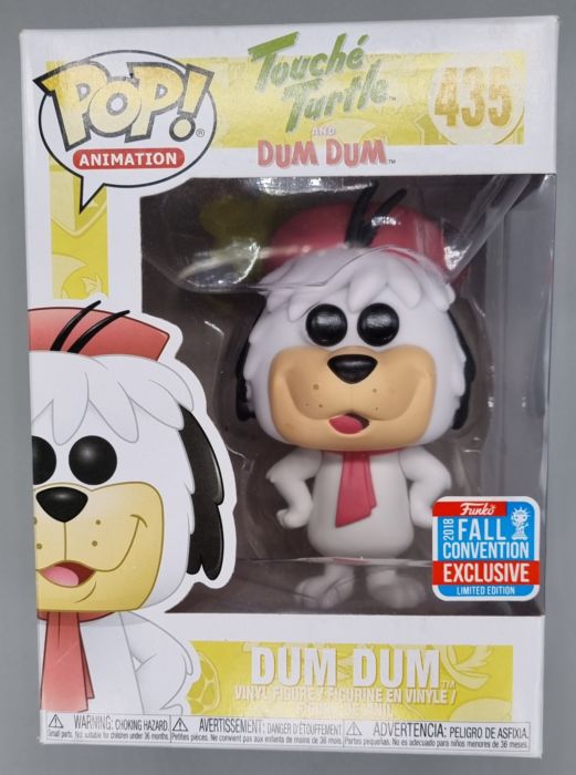 #435 Dum Dum - Hanna-Barbera Touche Turtle - 2018 Con Funko POP