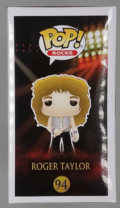 94 Roger Taylor - Queen - Funko POP - Box Damaged
