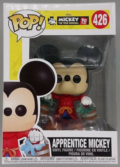 426 Apprentice Mickey Disney Mickey's 90th Anniversary Funko POP - Box Damaged