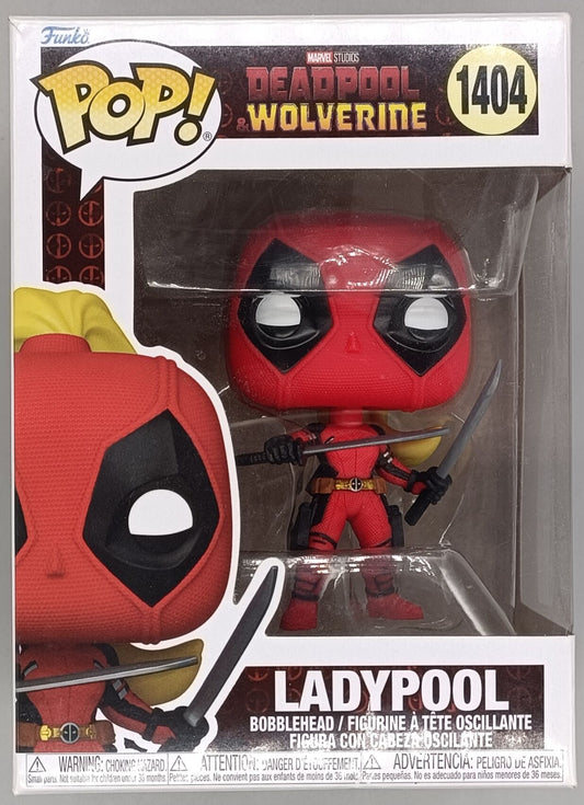 1404 Ladypool - Marvel Deadpool & Wolverine Funko POP - Box Damaged