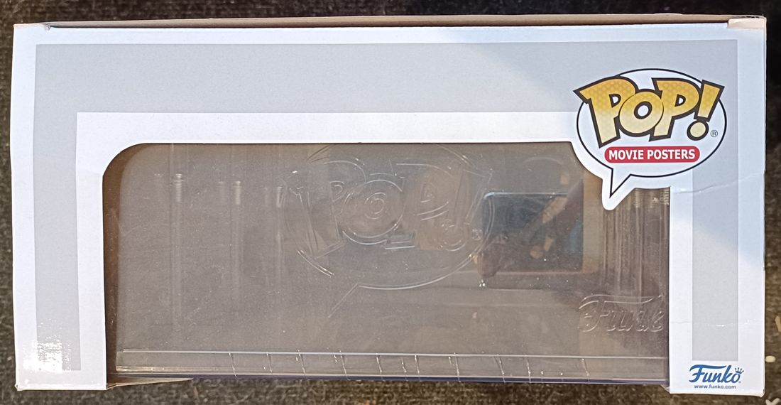 03 Tyrannosaurus Rex & Velociraptor Poster - Jurassic Park Funko POP - Box Damaged