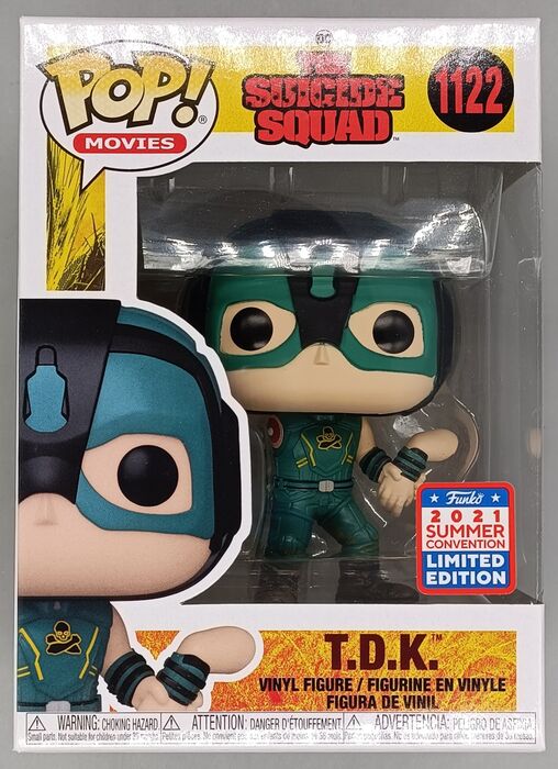 #1122 T.D.K. - The Suicide Squad - 2021 Con - Box Damaged Funko POP
