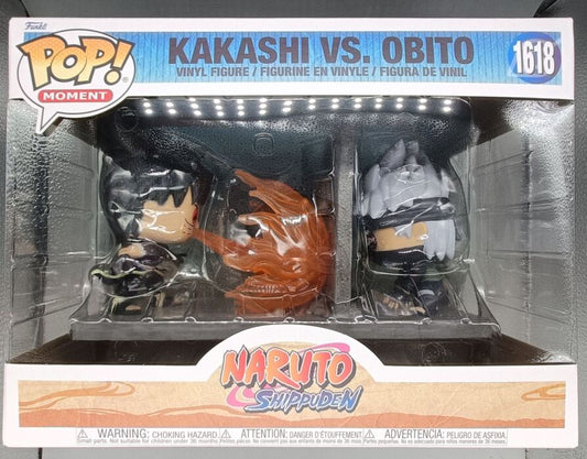 1168 Kakashi Vs Obito - Naruto Shippuden - Moment Funko POP - Brand New