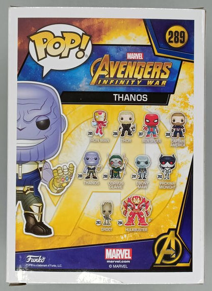 #289 Thanos - Marvel Avengers Infinity War Funko POP