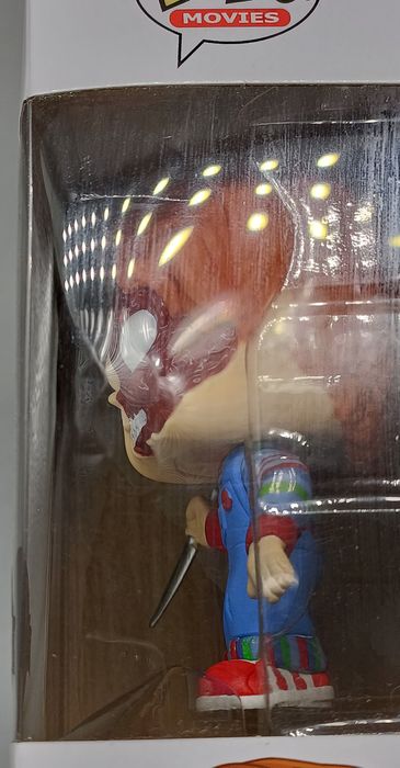 #798 Chucky (Half Face) - Horror - Childs Play 3 - Box Damaged Funko POP