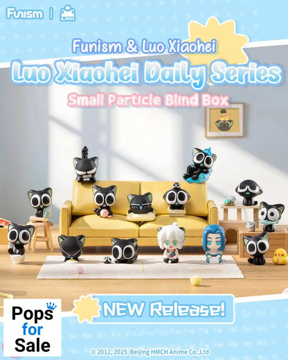 Luo Xiaohei Mini Figures Q face Series 1 3 cm Display (4) Mini-figures,Blind Boxes