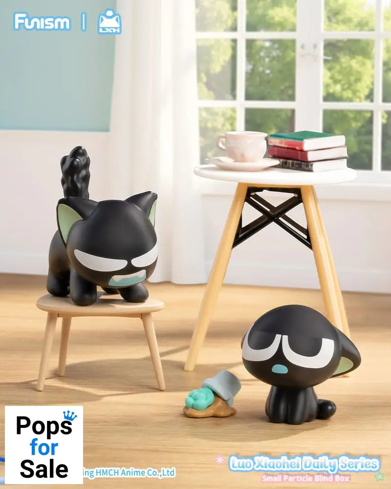 Luo Xiaohei Mini Figures Q face Series 1 3 cm Display (4) Mini-figures,Blind Boxes