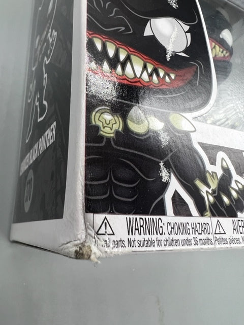 #370 Venomized Black Panther Marvel Venom - Box Damaged Funko POP