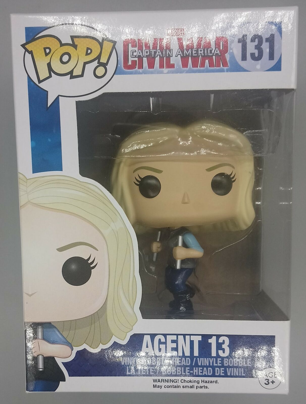 #131 Agent 13 - Marvel Captain America Civil War Funko POP