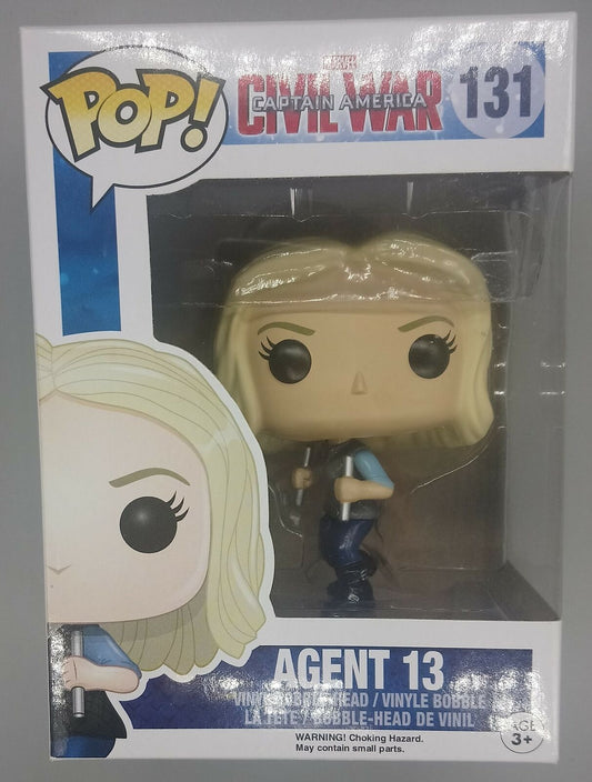 #131 Agent 13 - Marvel Captain America Civil War Funko POP