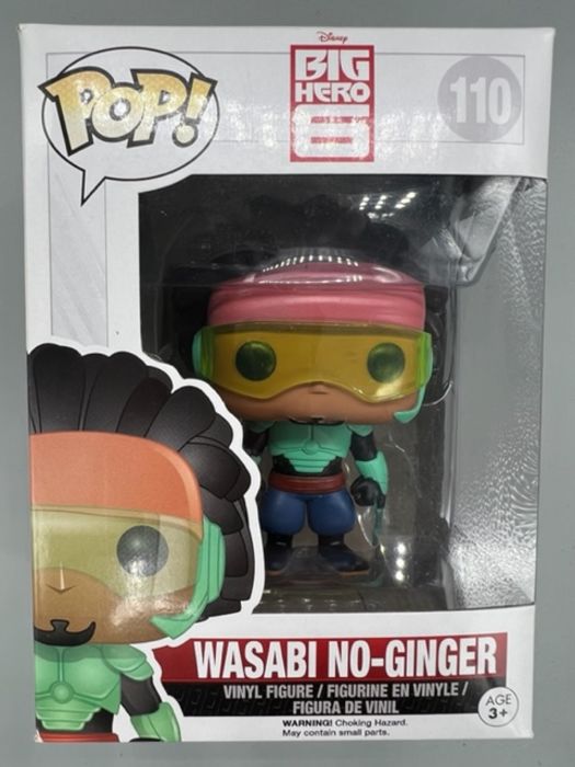 110 Wasabi No-Ginger - Disney Big Hero 6 - Box Damaged Funko POP