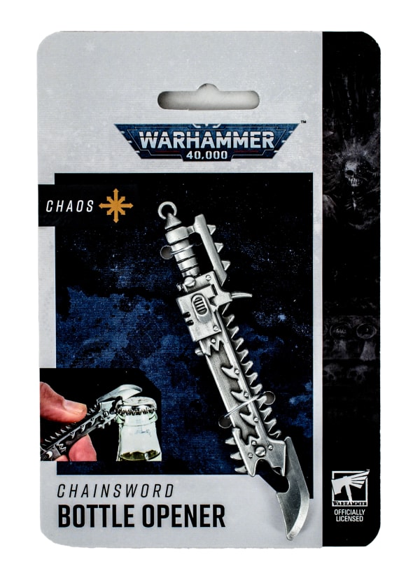 Warhammer 40,000: Chaos Chainsword Bottle Opener
