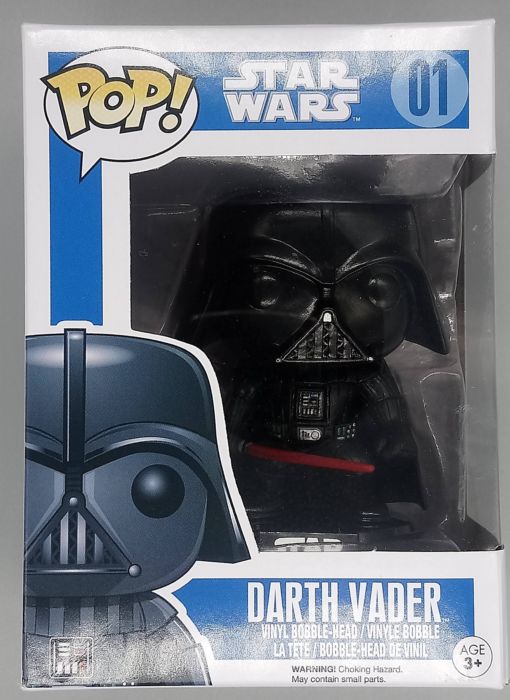 #01 Darth Vader - Star Wars - Box Damaged Funko POP