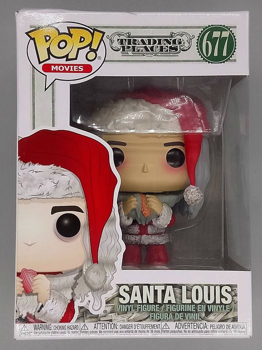677 Santa Louis - Trading Places - Funko POP - Box Damaged