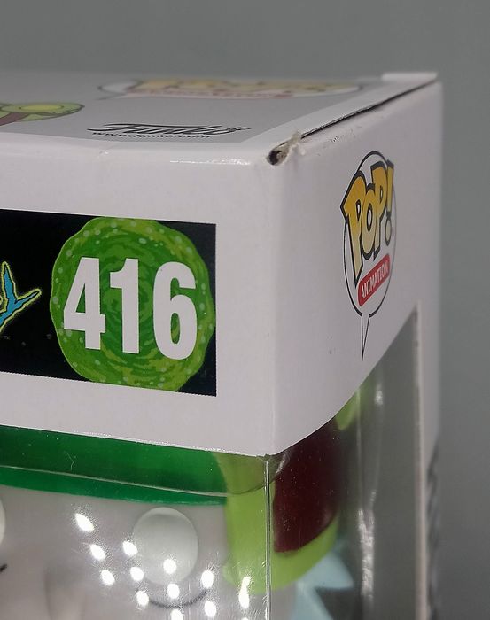 #416 Rick (Blips and Chitz) - Rick and Morty - Box Damaged Funko POP