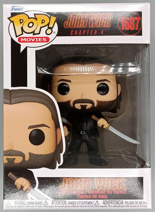 1687 John Wick - John Wick 4 Funko POP - Brand New Funko POP