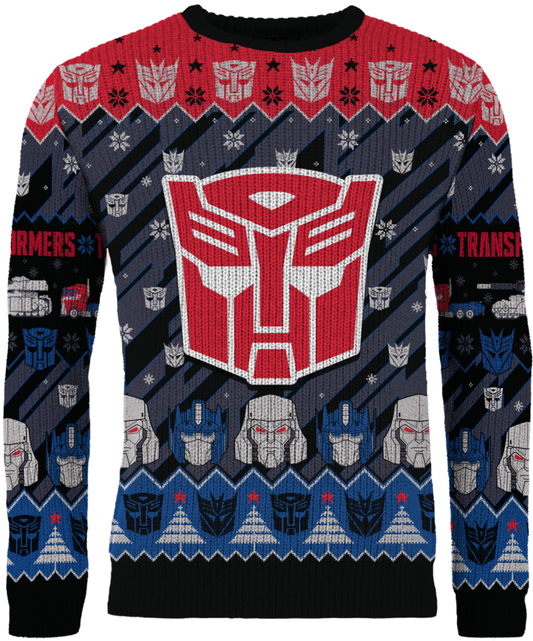 Transformers Christmas Jumper (Size: L)