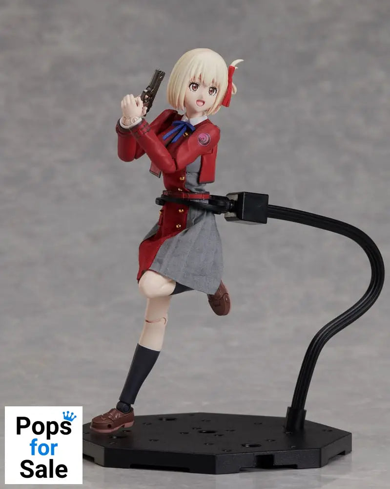 Lycoris Recoil BUZZmod Action Figure 1/12 Chisato Nishikigi 14 cm
