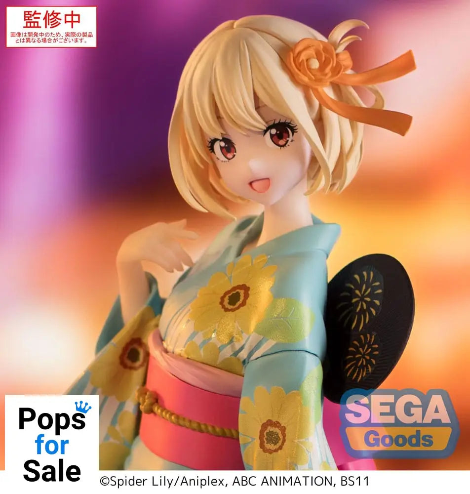 Lycoris Recoil Luminasta PVC Statue Chisato Nishikigi Festival in Yukata 19 cm