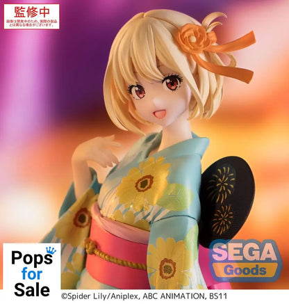 Lycoris Recoil Luminasta PVC Statue Chisato Nishikigi Festival in Yukata 19 cm