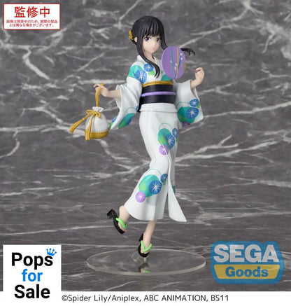 Lycoris Recoil Luminasta PVC Statue Takina Inoue Festival in Yukata 19 cm