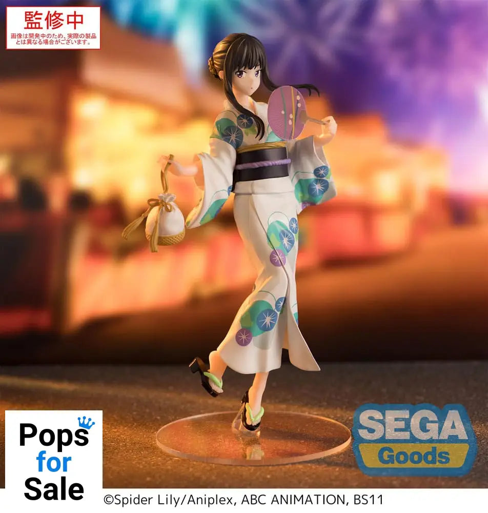 Lycoris Recoil Luminasta PVC Statue Takina Inoue Festival in Yukata 19 cm