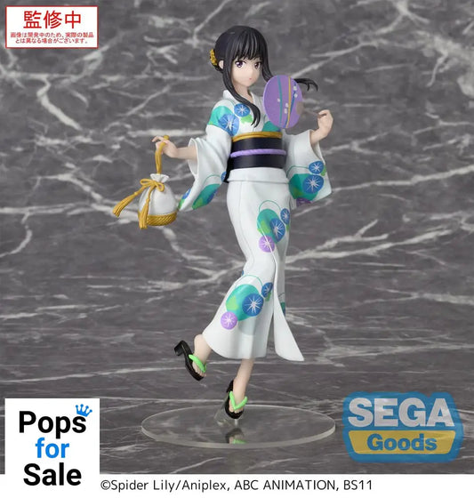 Lycoris Recoil Luminasta PVC Statue Takina Inoue Festival in Yukata 19 cm Statues