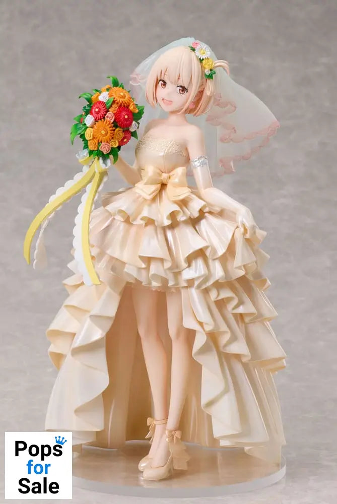 Lycoris Recoil PVC Statue 1/7 Chisato Nishikigi Wedding dress Ver. 26 cm Statues