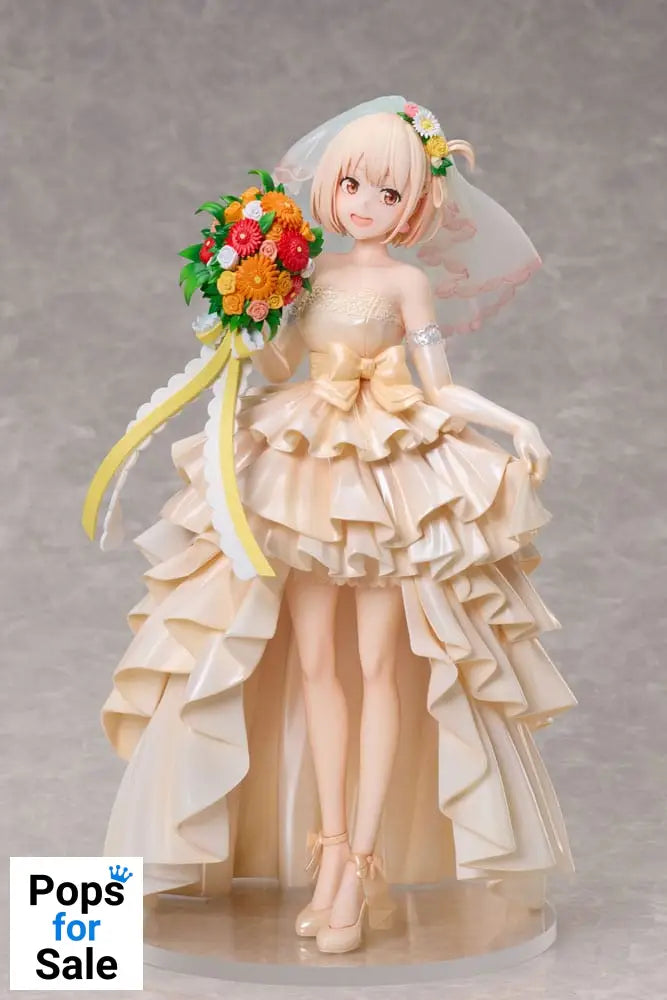 Lycoris Recoil PVC Statue 1/7 Chisato Nishikigi Wedding dress Ver. 26 cm