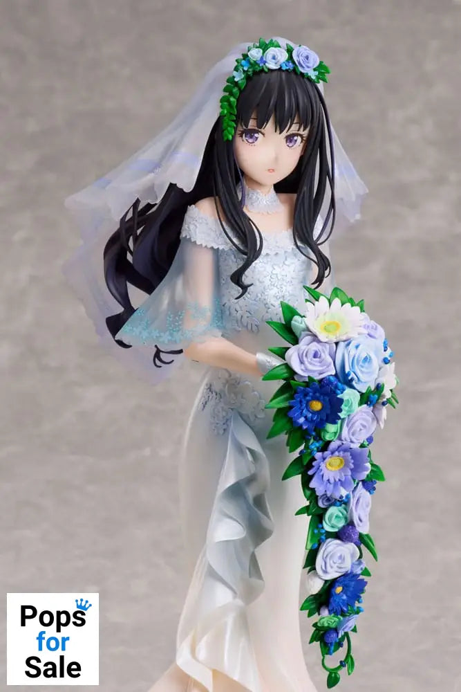 Lycoris Recoil PVC Statue 1/7 Takina Inoue Wedding dress Ver. 25 cm Statues