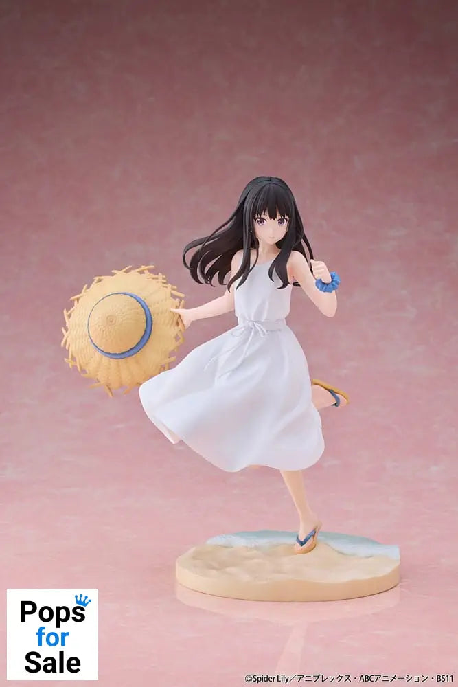 Lycoris Recoil PVC Statue 1/7 Takina Inoue White Dress Ver. 23 cm