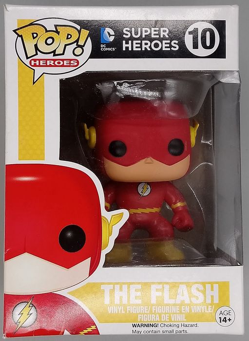 #10 The Flash (DC Super Heroes) - Box Damaged Funko POP