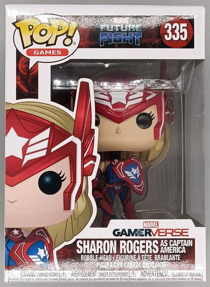 335 Sharon Rogers (as Captain America) Marvel Future - Box Damaged Funko POP