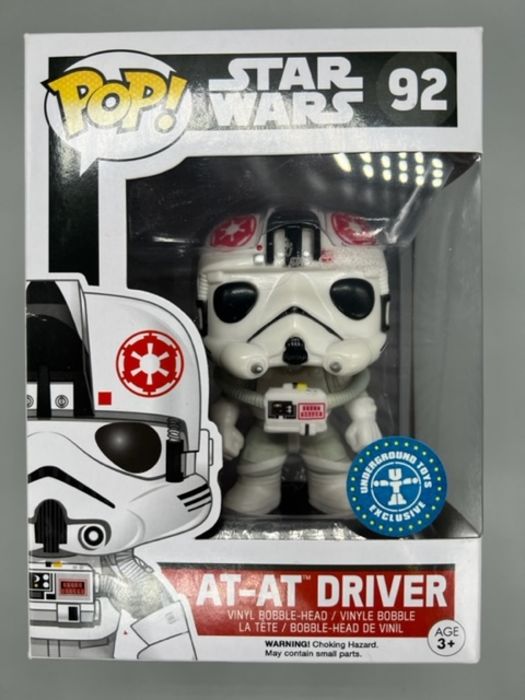 #92 AT-AT Driver - Star Wars - Box Damaged Funko POP