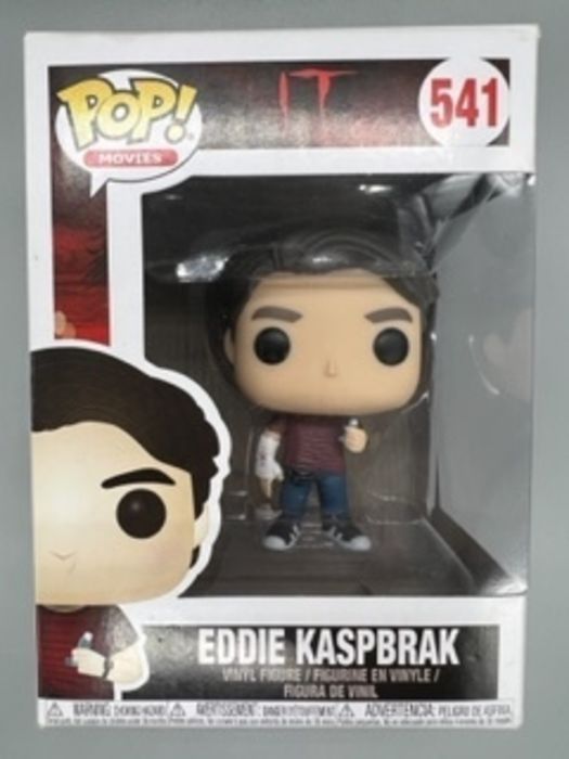 #541 Eddie Kaspbrak - Horror - IT 2017 - Box Damaged Funko POP
