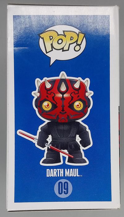 09 Darth Maul - Star Wars - Box Damaged Funko POP