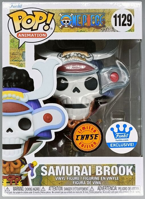 1129 Samurai Brook - Metallic Chase - One Piece Funko POP