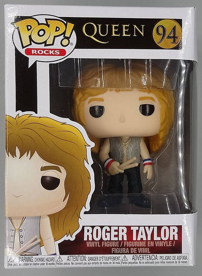 94 Roger Taylor - Queen - Funko POP - Box Damaged