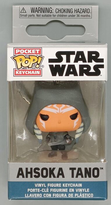 Ahsoka Tano With Dual Lightsabers Funko POP Keychain Star Wars Ahsoka
