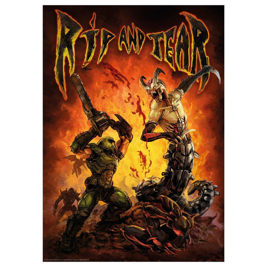 DOOM Limited Edition Art Print Wall Art